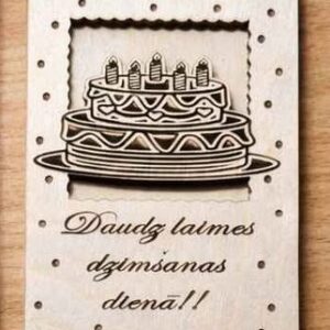 koka naudas aploksne (torte)